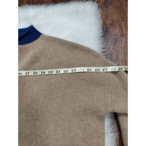 Clouds Cashmere Dolman Sleeve Knit Pullover Sweater Beige Women's Size Large - Picture 11 of 14